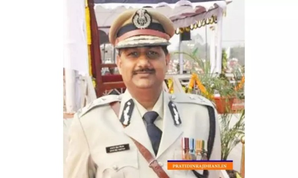 नवनियुक्त डीजीपी अरुण देव गौतम ने पदभार ग्रहण किया