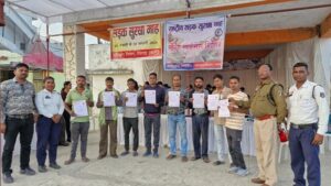 Raigarh News: रायगढ़ में लर्निंग लाइसेंस शिविर का आयोजन, 278 नवीन वाहन चालक हुए लाभान्वित