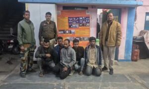 Raigarh News: जूटमिल पुलिस की सख्त कार्रवाई, पांच अनावेदक प्रतिबंधात्मक धाराओं में गिरफ्तार, झगड़ा-विवाद और नशे के लिए प्रतिबंधित दवाओं की बिक्री की शिकायत पर पुलिस की कार्रवाई