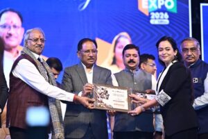  मुख्यमंत्री कॉस्मो ट्रेड एंड बिल्ड फेयर एक्सपो 2026 के शुभारंभ कार्यक्रम में हुए शामिल, कहा- विकसित छत्तीसगढ़ के निर्माण में उद्यमियों की होगी महत्वपूर्ण भूमिका