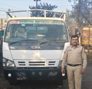 Raigarrh News: कोतरारोड़ पुलिस की अवैध धान परिवहन पर कार्रवाई, माजदा वाहन में लोड 80 बोरी धान जब्त