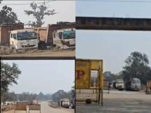 Raigarh: टपरिया बार्डर को किया गया सील, भारी वाहनों के आवागमन पर रोक, रायगढ़ में वाहन मालिकों ने आरोपी की गिरफ्तारी की मांग की