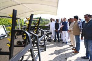 सांसद नवीन जिन्दल की पहल पर कुरुक्षेत्र में युवाओं के लिए किए जा रहे हैं जिम स्थापित