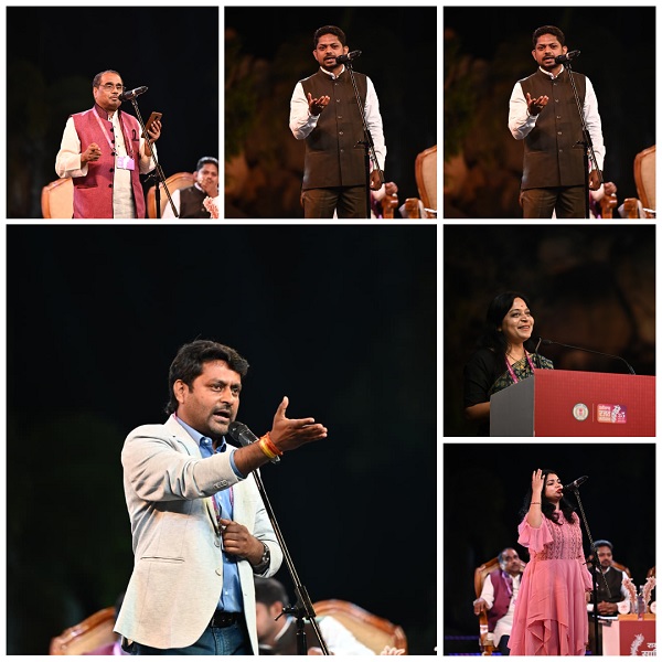 रायपुर साहित्य उत्सव में स्व. अटल बिहारी वाजपेयी जी की स्मृति में हुआ काव्य पाठ