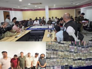 CG News: टी-20 वर्ल्ड कप के पूर्व क्राईम एण्ड साईबर रायपुर की बड़ी कार्रवाई; 37 लाख 50 हजार के साथ, ऑनलाईन सट्टा संचालित करने वाले गिरोह का पर्दाफाश, 6 गिरफ्तार