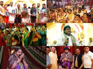 Raigarh: बाबा श्री श्याम के मधुर भजन संग निहाल होकर झूमे हजारों श्रद्धालुगण, गांधी गंज में कृतार्थ – 4 भजन संध्या का यादगार आयोजन