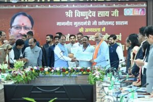 स्थानीय जरूरतों और जन आकांक्षा के अनुरूप स्वीकृत होंगे विकास कार्य: मुख्यमंत्री  विष्णु देव साय