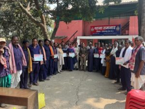 Raigarh News: बीट प्रणाली सशक्त कर अपराध मुक्त रायगढ़ की दिशा में तमनार पुलिस की पहल