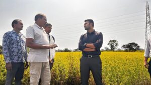 Raigarh News: कलेक्टर का मैदानी एक्शन, पगडंडियों पार कर किसानों के खेत तक पहुंचे, नावापारा में सरसों फसल प्रदर्शन का लिया जायजा, किसानों से किया सीधा संवाद