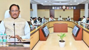 छत्तीसगढ़ कैबिनेट के बड़े फैसले: 10 जिलों में ‘एन्टी नारकोटिक्स टास्क फोर्स’ और प्रदेश में SOG के गठन को मंजूरी, एयरपोर्ट्स पर खुलेंगे ट्रेनिंग सेंटर (FTO), कैबिनेट की बैठक में अनेक महत्वपूर्ण निर्णय लिए गए 
