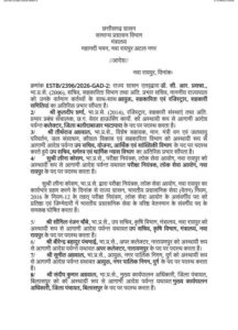 CG: आईएएस अधिकारियों के तबादले, राज्य सरकार ने जारी किया आदेश, देखें पूरी लिस्ट…