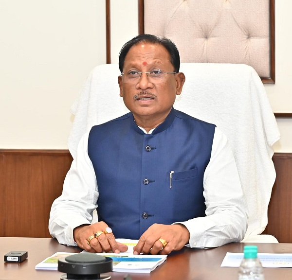 राज्य सरकार जल संरक्षण को जनआंदोलन का स्वरूप देने के लिए प्रतिबद्ध – मुख्यमंत्री विष्णुदेव  साय