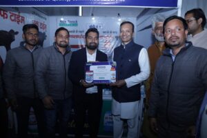 सांसद नवीन जिन्दल ने किया राज्य स्तरीय पशुधन प्रदर्शनी का निरीक्षण, नवाचारों की सराहना भी की