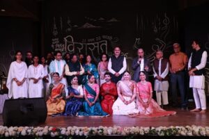 रायगढ़ घराने की शास्त्रीय परंपरा से आलोकित ‘विरासत 2026’ का भव्य समापन