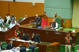 राज्यपाल  डेका ने छत्तीसगढ की 6 वीं विधानसभा के अष्टम् सत्र को संबोधित किया