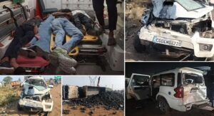 CG Big Accident: तेज रफ्तार बनी काल, ट्रेलर-स्कॉर्पियो भिड़ंत में 4 की दर्दनाक मौत, हाईवे पर बिछीं लाशें