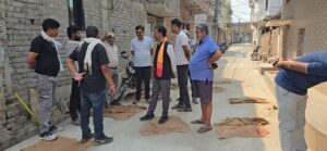 Raigarh News: सीसी रोड निर्माण पर महापौर ने दिए जांच और कार्रवाई के निर्देश