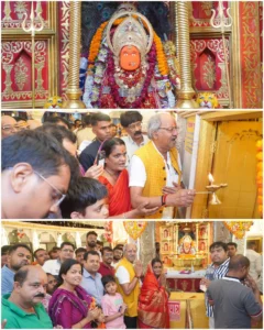  “नवरात्रि में आस्था का महासागर!” – सांसद बृजमोहन अग्रवाल ने सपरिवार किए माँ बम्लेश्वरी के दर्शन