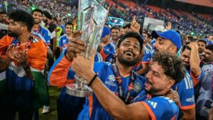 संजू सैमसन बने नए सिक्सर किंग, T20 वर्ल्ड कप के 5 मैचों ही रच दिया नया इतिहास