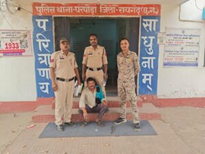 Raigarh news: घरघोड़ा में खूनी संघर्ष: आपसी विवाद में पति ने पत्नी के गर्दन पर हसिया से किया प्राणघातक हमला, आरोपी गिरफ्तार