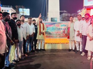 भाजयुमो ने किया केन्द्र सरकार एवं राज्य सरकार का आभार