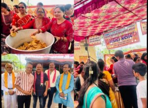 Raigarh: मनोरथ की देवी माँ कात्यायनी देवी की हुई आराधना, दादी समिति के सदस्यों को श्रद्धालु दे रहे दुआएँ