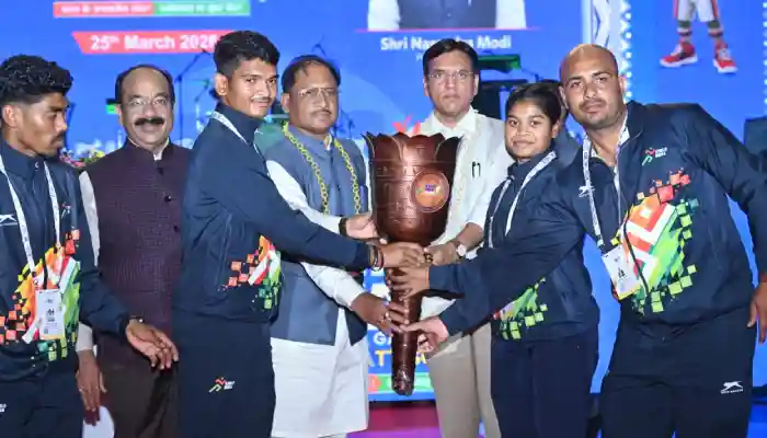 छत्तीसगढ़ में जनजातीय शक्ति का खेल महाकुंभ : देश के प्रथम 'खेलो इंडिया ट्राइबल गेम्स का भव्य शुभारंभ - raigarhtopnews.com