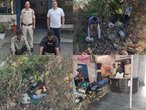 Raigarh News: अवैध शराब पर अलग-अलग थानों में ताबड़तोड़ कार्रवाई, 10 आरोपी गिरफ्तार, दो बाइक भी जब्त