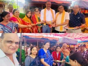 Raigarh: माता चंद्रघंटा की पूजा के बाद शुरु हुआ महाभंडारा