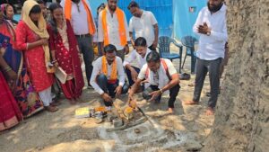 Raigarh:  रायगढ़ में विकास को मिल रही रफ्तार, महापौर जीवर्धन चौहान ने किया 38 लाख के विकास कार्यों का भूमिपूजन