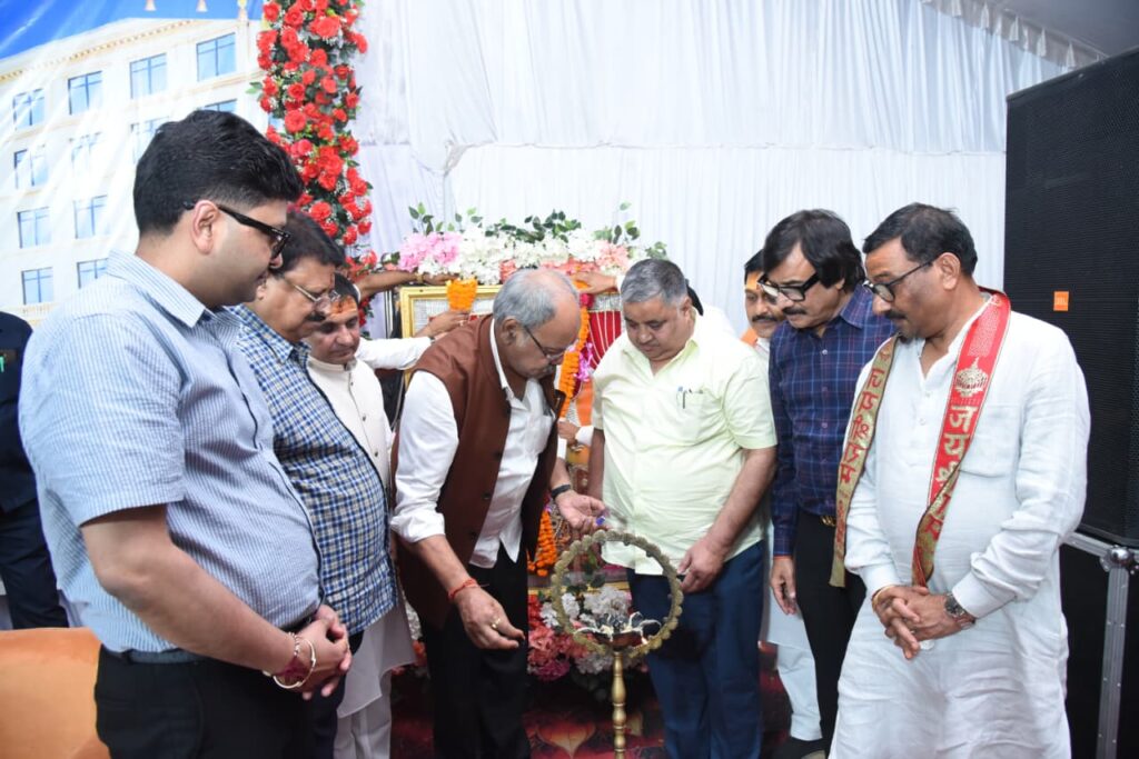 पर्यटन एवं संस्कृति मंत्री राजेश अग्रवाल ने ‘अग्रोहा पैलेस’ का किया भूमिपूजन