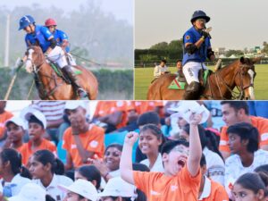 घोड़ों की टापों के बीच गूंजा इतिहास… जब मैदान में उतरे नवीन जिंदल, 6 गोल ने बदल दिया पूरा खेल