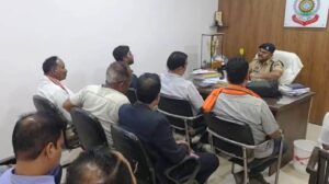 Raigarh: “रायगढ़ ट्रैफिक डीएसपी ने मैरिज गार्डन संचालकों के साथ की अहम बैठक”