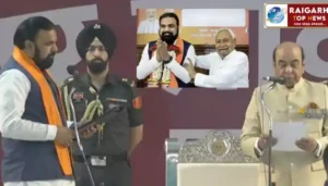 सम्राट चौधरी बिहार के 24वें मुख्यमंत्री बने: JDU से विजय चौधरी और बिजेंद्र यादव डिप्टी CM