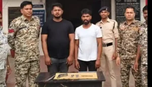 सरिया पुलिस की बड़ी कार्यवाही: 01नग देशी पिस्टल,02 मैगजीन,18 नग जिंदा राउंड के साथ 02 युवक गिरफ्तार