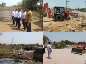 Raigarh News: अतिक्रमणों पर राजस्व विभाग की बड़ी कार्यवाही, बड़े रामपुर में फेब्रिकेशन दुकान हटाकर भूमि कराई मुक्त, अवैध बाउंड्रीवाल और अवैध सड़क को हटाकर नाले का प्रवाह किया गया बहाल