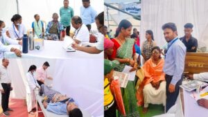 लाल आतंक के सूर्यास्त के साथ सुकमा में उदय हुआ स्वास्थ्य सेवाओं का सूरज, मेगा स्वास्थ्य शिविर में उमड़ा जनसैलाब