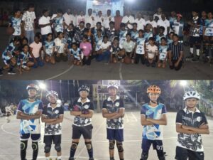 रायगढ़ रोलबॉल एसोसिएशन द्वारा रोलबॉल समर कैंप का शुभारंभ