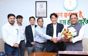 मुख्यमंत्री विष्णु देव साय से जापान के प्रतिनिधिमंडल की सौजन्य मुलाकात: निवेश, तकनीकी सहयोग और औद्योगिक विस्तार को लेकर हुई विस्तृत चर्चा