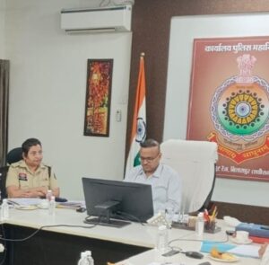कानून व्यवस्था और लंबित प्रकरणों के त्वरित निराकरण हेतु समीक्षा मीटिंग का आयोजन