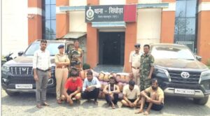  ओडिशा बार्डर पर पकड़े गए बडे़ तस्कर, फॉर्च्यूनर- स्कॉर्पियो कारों में 1 करोड़ 40 लाख का गांजा बरामद, महाराष्ट्र के 5 लोग गिरफ्तार