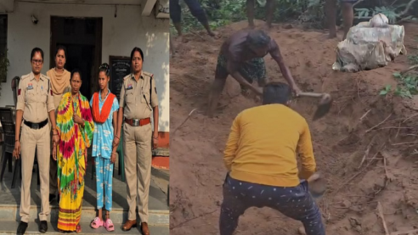 CG: दो साल पुराने अंधे कत्ल का खुलासा; बोरी में दफन मिला महिला का कंकाल, हत्या की साजिश में दो गिरफ्तार
