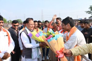 सुशासन तिहार 2026: कुसमूरा कार्यक्रम में शामिल होने पहुंचे मुख्यमंत्री विष्णुदेव साय