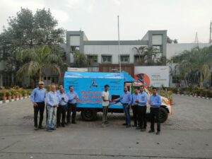 Raigarh: गर्मी में हाट बाजार व चैक, चैराहे में ठंडे पानी से राहत दे रही जिंदल जल सेवा