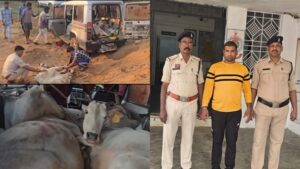 ऑपरेशन शंखनाद: गौ तस्करों के विरुद्ध जशपुर पुलिस की कार्यवाही, एक टाटा सुमो वाहन से तस्करी कर ले जा रहे 5 गौ वंशों को सकुशल कराया मुक्त, एक अन्य मामले में फरार गौ तस्कर को भी गिरफ्तार कर भेजा जेल