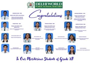 दिल्ली वर्ल्ड पब्लिक स्कूल, रायगढ़ का कक्षा 12वीं CBSE परीक्षा में अच्छा प्रदर्शन