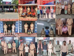 Raigarh News: “ऑपरेशन क्लीन हंट” में रायगढ़ पुलिस को बड़ी सफलता, 230 फरार वारंटी गिरफ्तार
