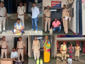 Raoigarh News: “ऑपरेशन आघात” में नशे के कारोबार पर रायगढ़ पुलिस का बड़ा प्रहार, गांजा तस्कर और शराब कारोबारी गिरफ्तार