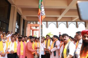 Raigarh: ‘सत्ता साधन है, साध्य भारत-सिरमौर’: अग्रोहा धाम में भाजपा के शंखनाद से गूंजा राष्ट्र-निर्माण का संकल्प