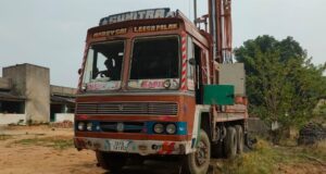 Raigarh: अवैध बोर खनन करते हुए सुमित्रा बोरवेल की मशीन जब्त